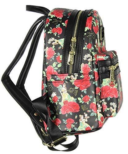 NWT Disney Beauty and the Beast Belle Roses Mini Backpack