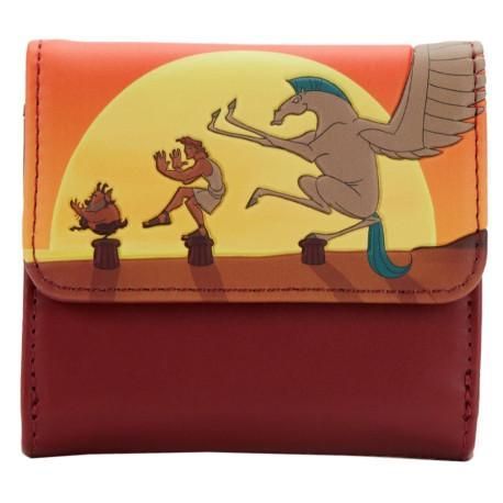 Hercules 1997 Sunset 25th Anniversary Flap Purse Wallet W/ Card Holder 12.7cm