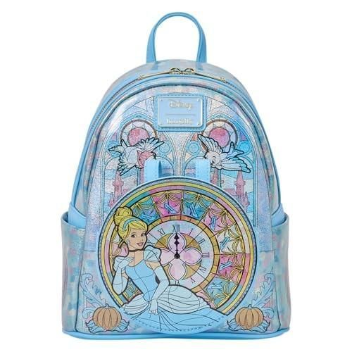 Loungefly Disney Princess Stained Glass Collection: Cinderella Mini-Backpack, Amazon Exclusive