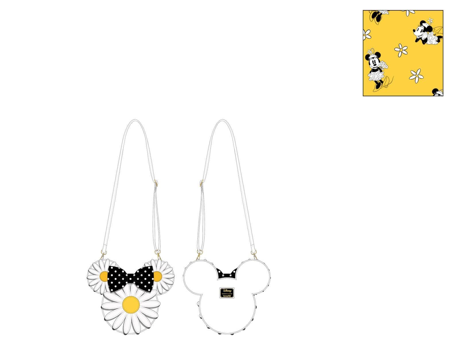 Loungefly Disney Minnie Mouse Daisy Crossbody Purse