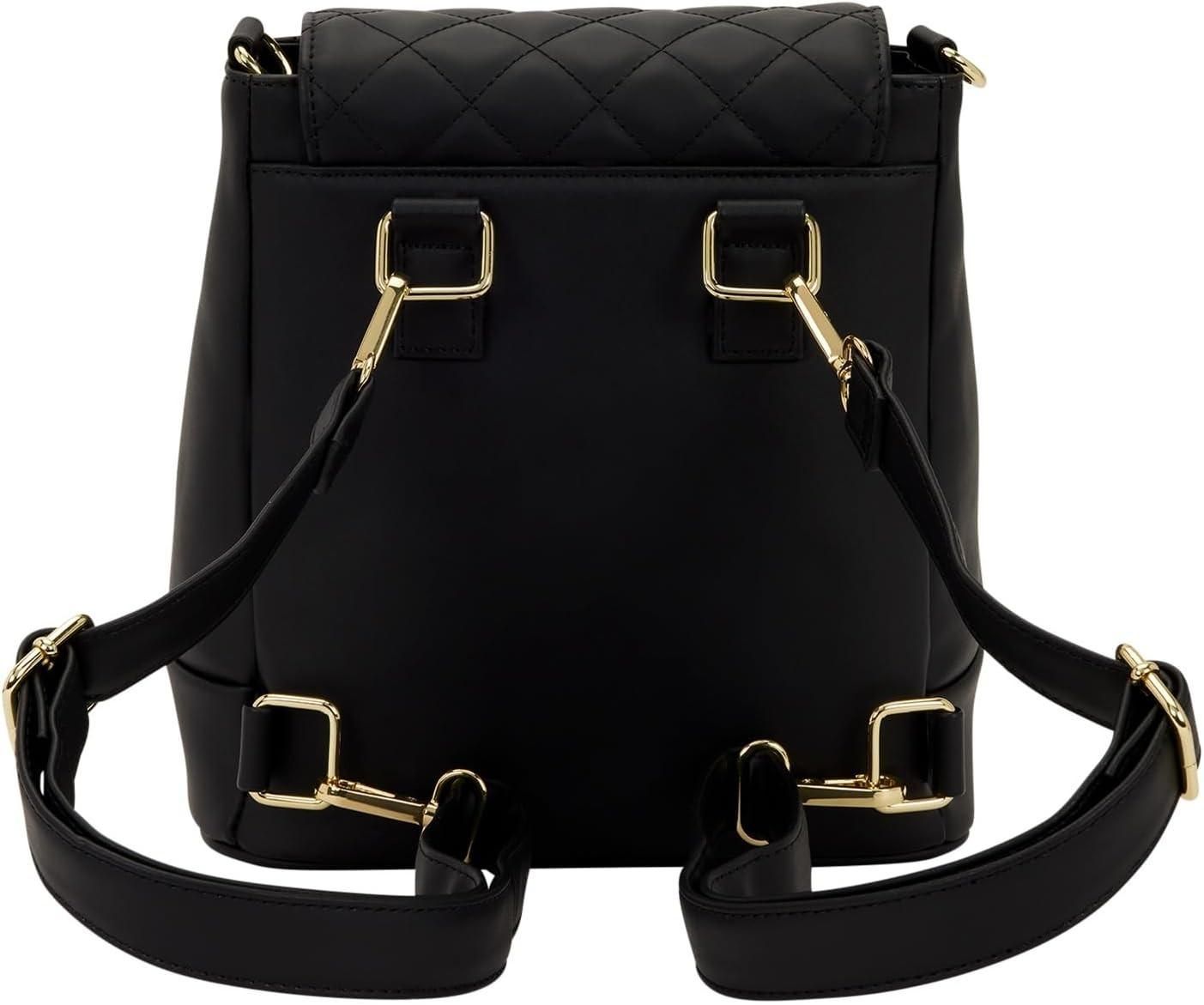 Loungefly the Lilly Black Convertible Mini Backpack & Crossbody Bag