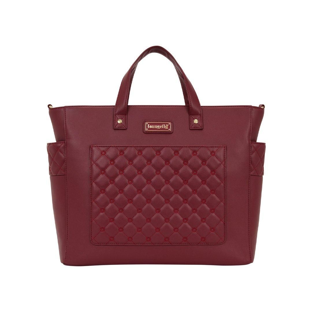 Loungefly The Mo Red Convertible Backpack & Tote Crossbody Bag