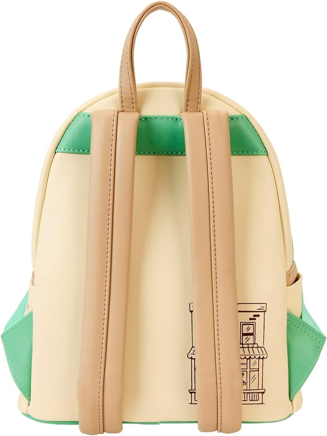 LoungeFly - Friends Central Perk Domed Coffee Mug Scented Mini Backpack - Off-White
