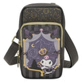 Loungefly Sanrio Kuromi 20Th Anniversary Cell Phone Crossbody Bag with Coin Bag