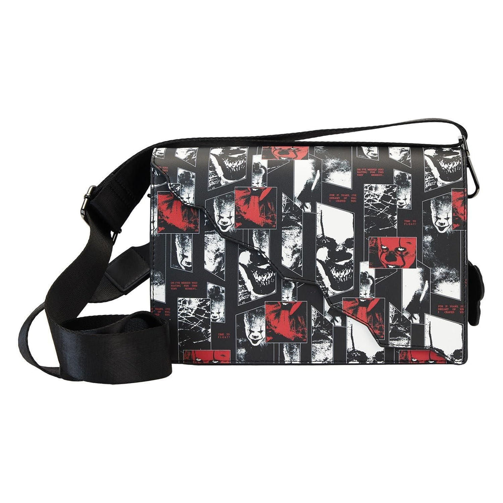 I Heart Horror IT Pennywise Womens Sling/Crossbody Bag 9.5x6in