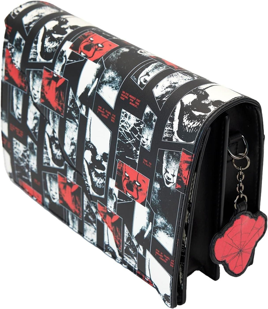 I Heart Horror IT Pennywise Womens Sling/Crossbody Bag 9.5x6in