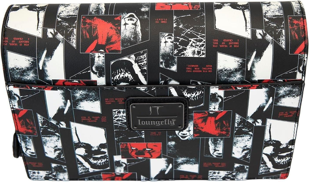 I Heart Horror IT Pennywise Womens Sling/Crossbody Bag 9.5x6in