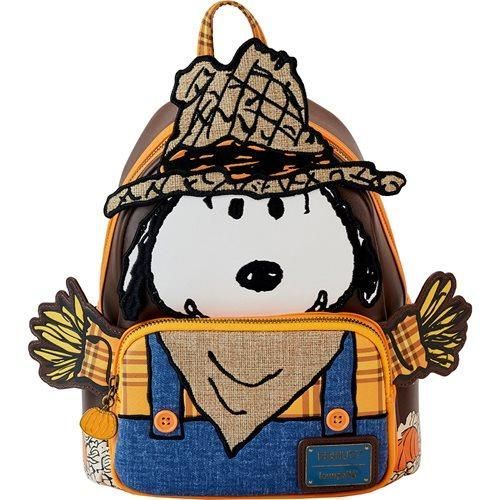 Loungefly Peanuts Snoopy Scarecrow Mini Backpack