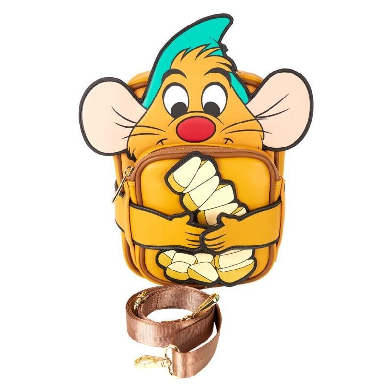 Cinderella Loungefly - Gus Crossbuddies (Cinderella 75th Anniversary) Handtasche Multicolor