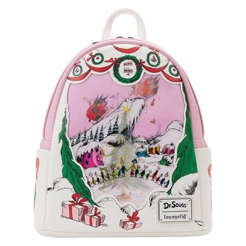 Loungefly the Grinch Lenticular Scene Mini Backpack