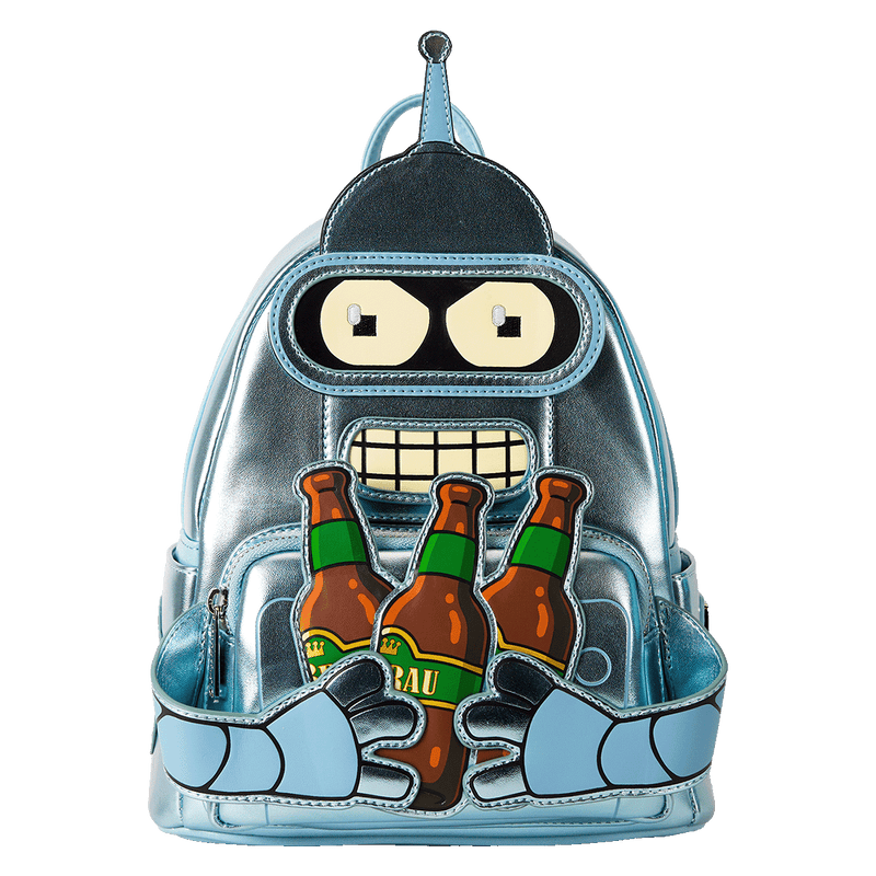 Loungefly Wondercon Bender Mini Backpack - Futurama