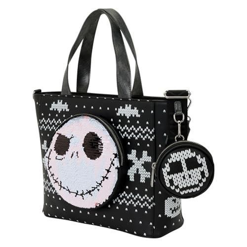 Loungefly Disney Nightmare Before Christmas Jack Tote Bag with Coin Bag