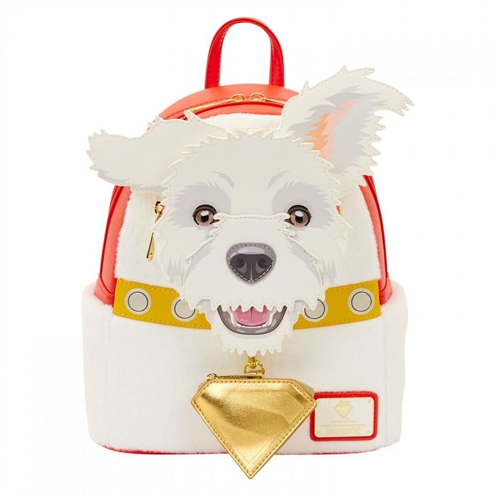 Loungefly DC Supergirl Krypto Cosplay Mini Backpack