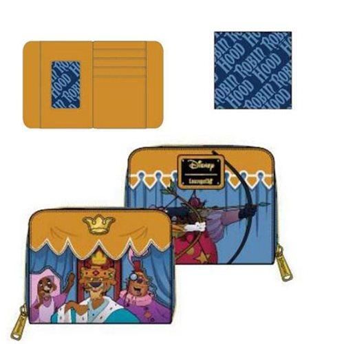 Loungefly Disney Robin Hood Archery Tournament Zip Around Wallet