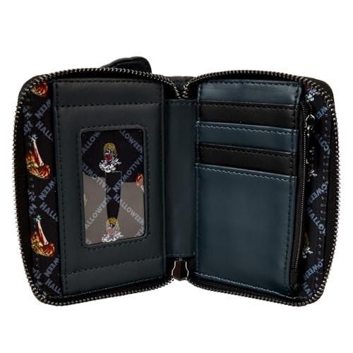 Loungefly Halloween Michael Myers Jack-O'-Lantern Glow Zip Around Wallet