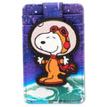 Peanuts Astronaut Snoopy Poses ID Card Wallet – Vegan Leather Blues