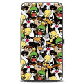 Looney Tunes Wallet  Hinged  Looney Tunes Character Stacked Collage  Vegan Leather