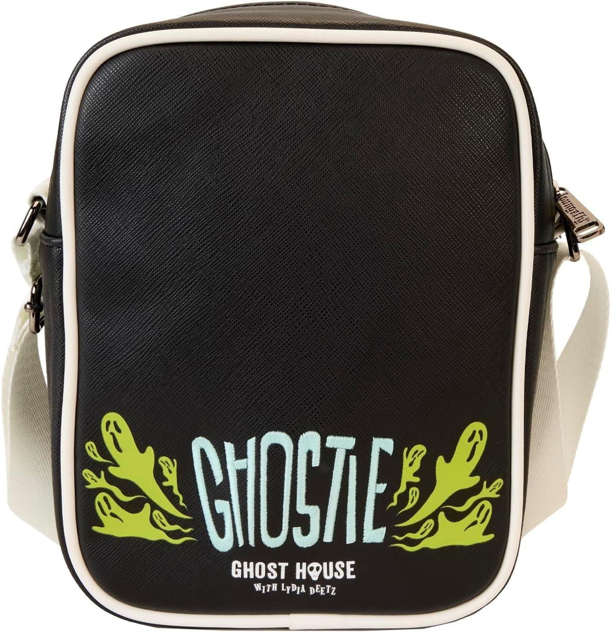 Loungefly Warner Bros Beetlejuice 2 Crossbody Bag Black/Charcoal