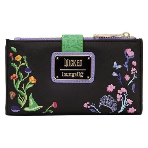 Loungefly Universal Wicked Glinda & Elphaba Floral and Lace Wallet