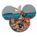Disney Parks Cruise Line Mickey & Friends Loungefly Crossbody Bag New with Tag