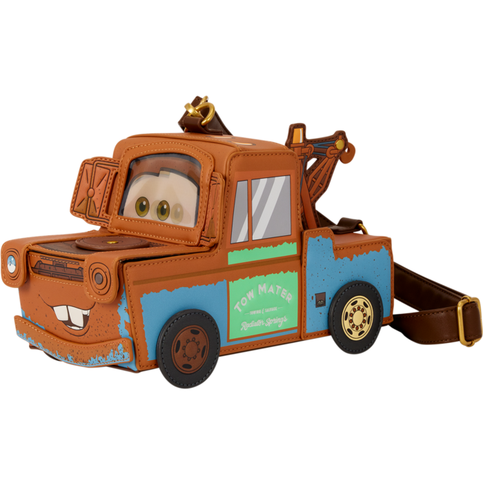 Loungefly Disney Pixar - Cars - Mater - Lenticular Figural Crossbody Bag