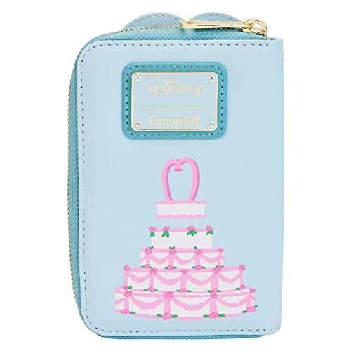 The Little Mermaid 1989 Wedding Cake Zip Around Purse Wallet 4in