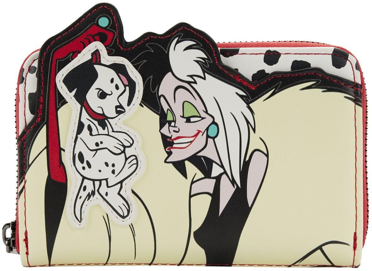 Loungefly Disney 101 Dalmatians - Cruella Scene Zip Around Wallet