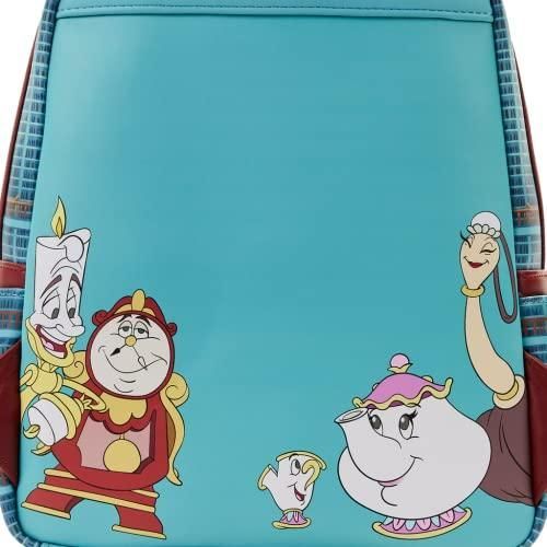 Loungefly Disney Beauty and the Beast Library Scene Mini Backpack