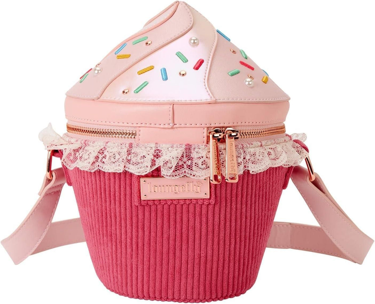 Loungefly Figural Cupcake Crossbody Bag NWT